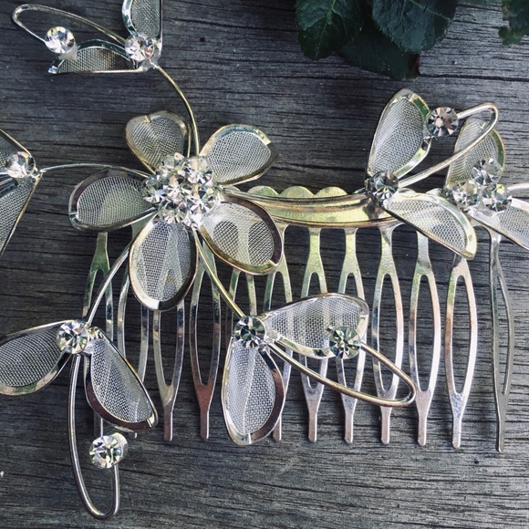 Silver mesh hair clip 🙌🏻 - Picture 4 of 5